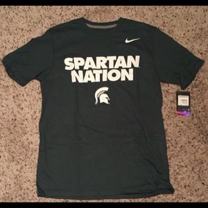 Nike Michigan State Spartan Nation Tee